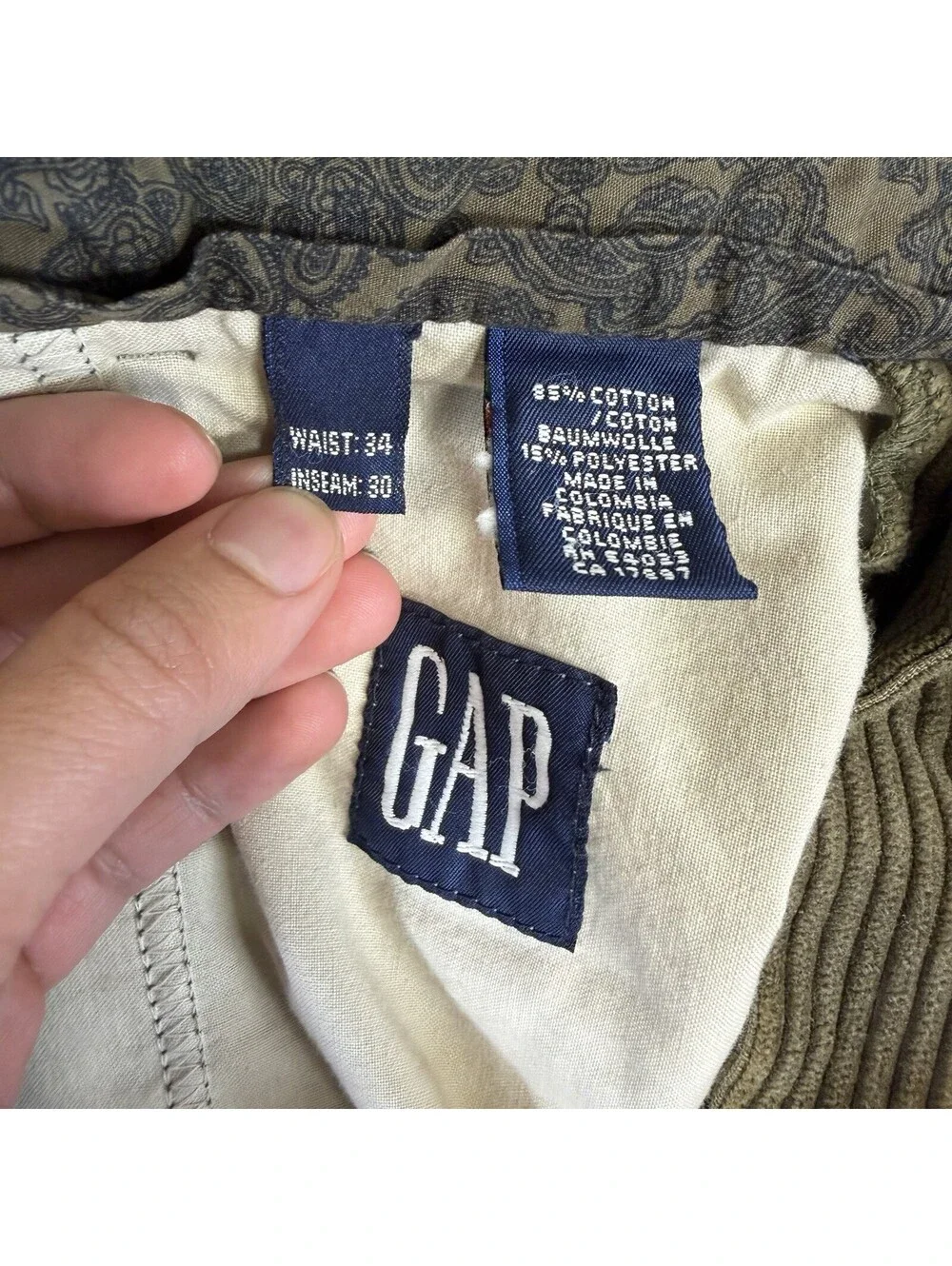 GAP light mark